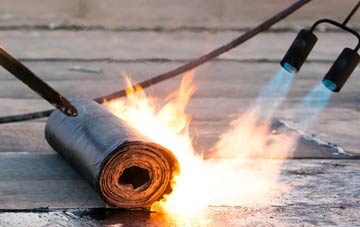 Dennington Corner asphalt flat roofing repairs