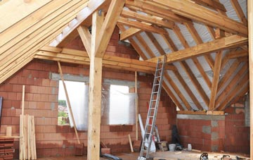 Dennington Corner attic trusses